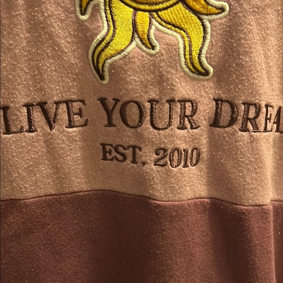 Disney Purple Crew Neck Sweater Comfortable Casual Wear - Picture 4 of 11